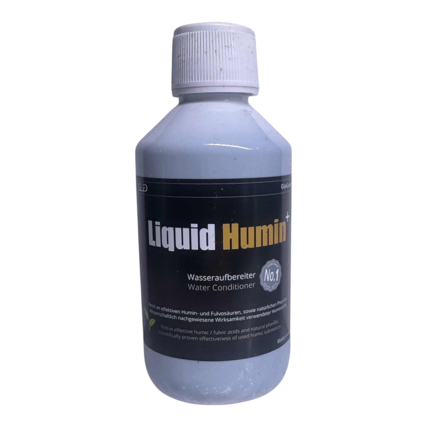 GlasGarten Liquid Humin+ – Conditionneur d'eau à base d'acide humique pour crevettes
