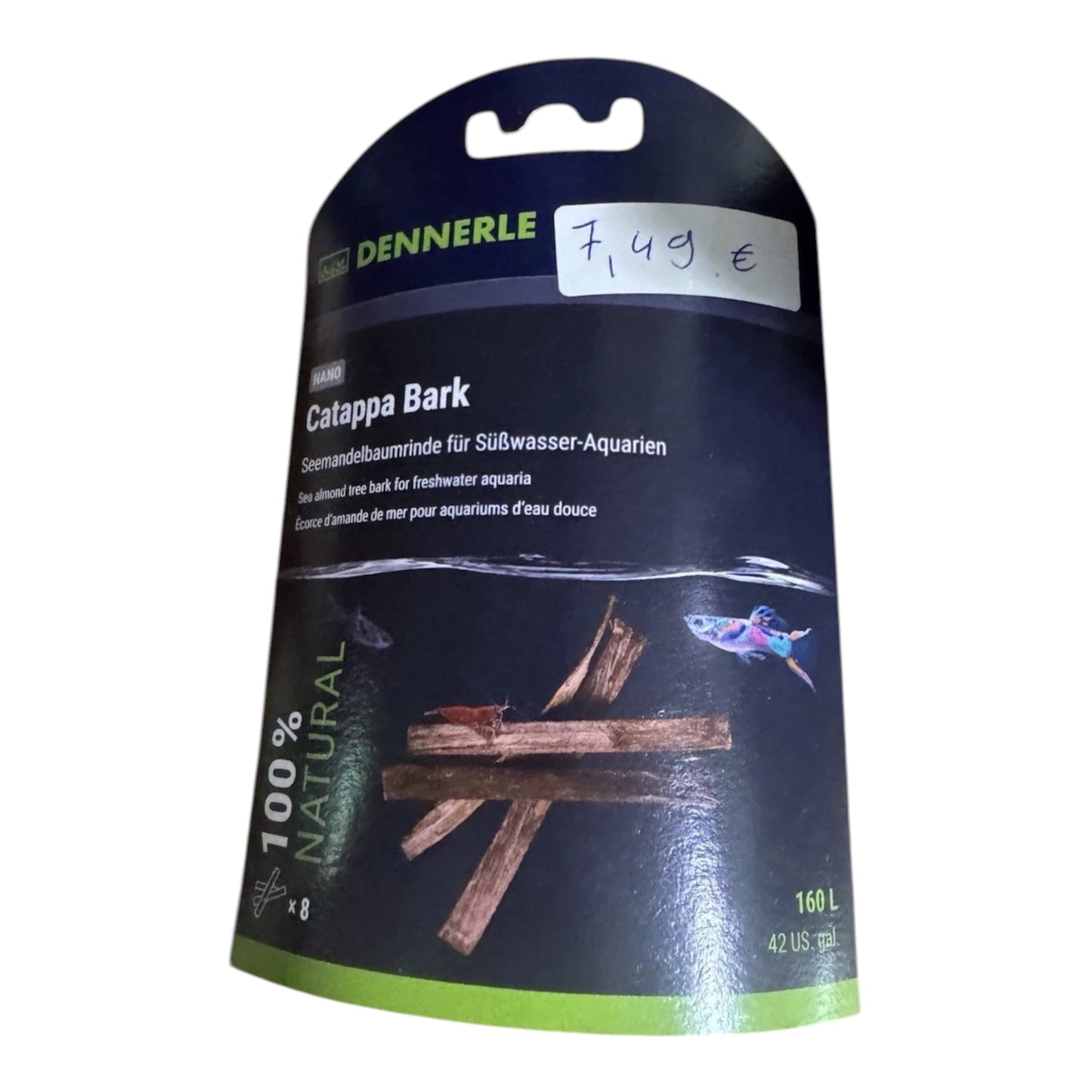DENNERLE Nano Catappa Barks (8 pièces)