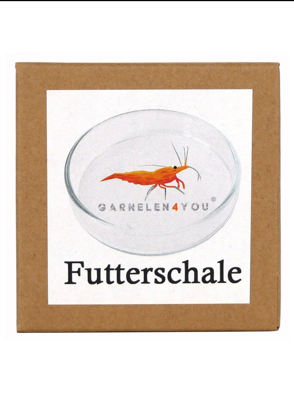 GARNELEN4YOU® Futterschalen | aus Premium-Laborglas