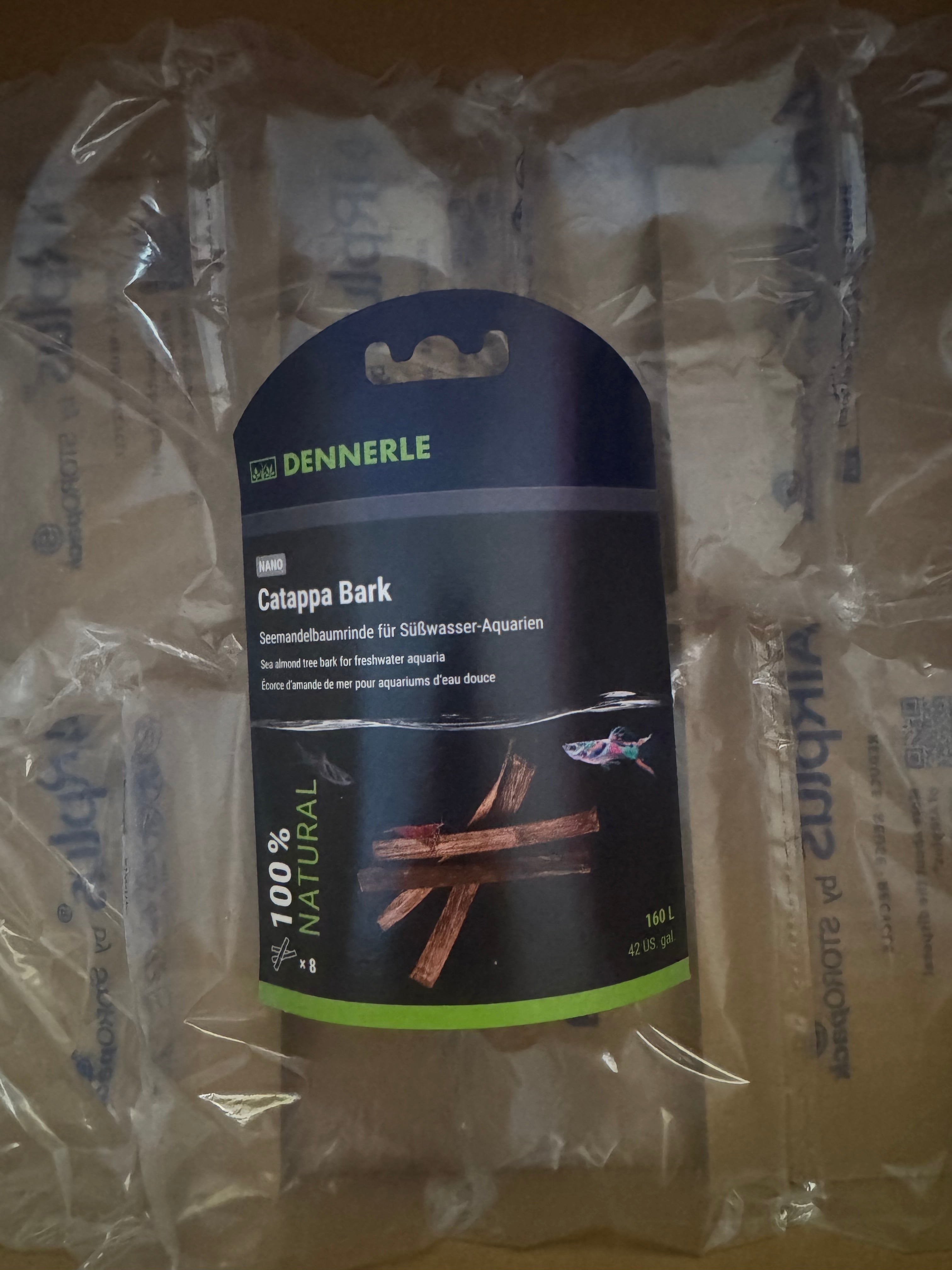 DENNERLE Nano Catappa Barks (8 Stück)