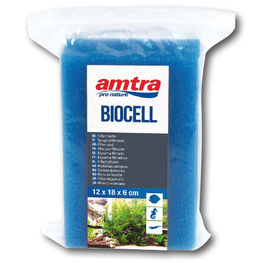 AMTRA BIOCELL BLAUER SCHAUM 18 X 12 X 6 cm - Groß 10 ppi